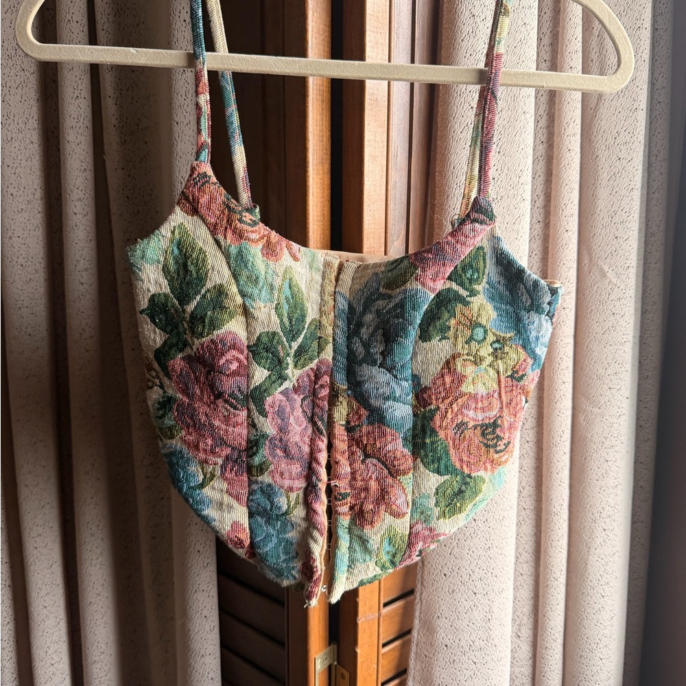 Floral Corset Top